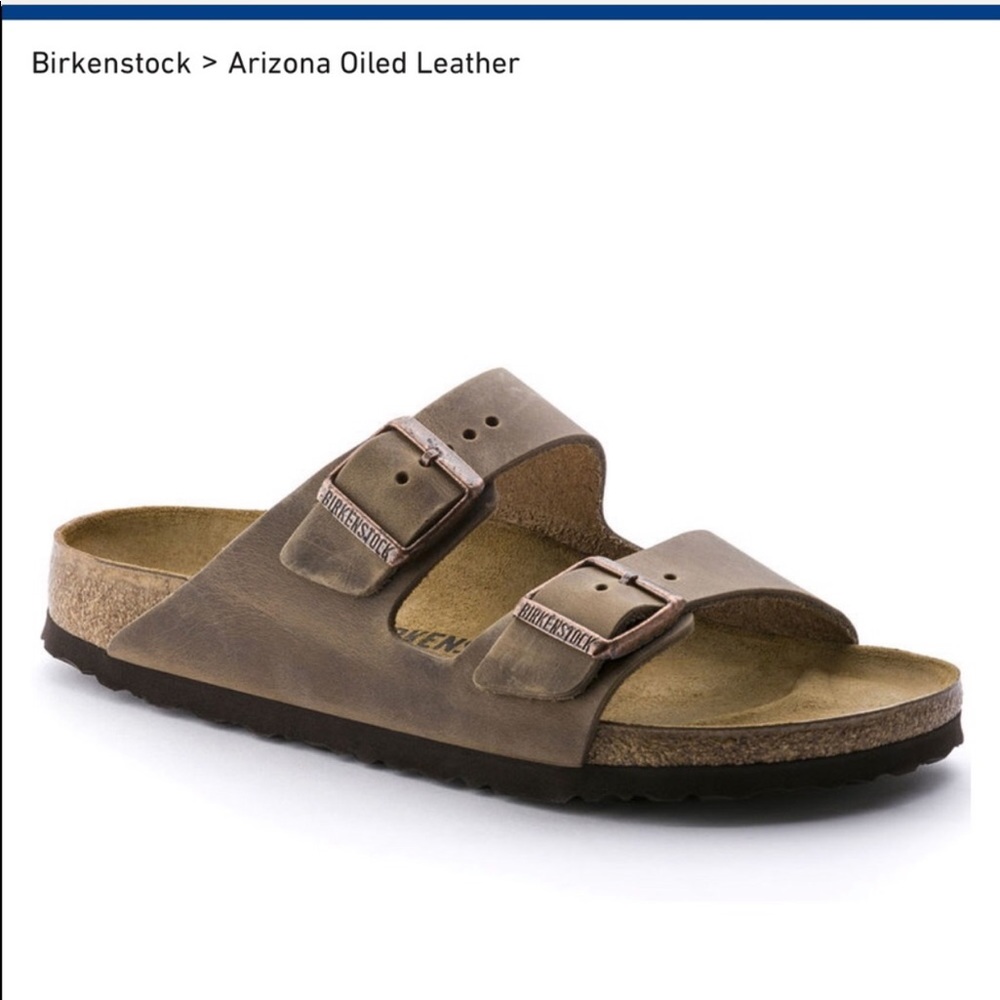 Arizona Oiled Leather Birkenstocks Size 42